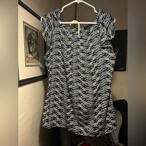 Banana Republic blouse Lrg -like new